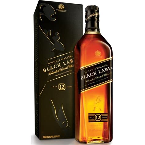 Johnnie Walker Black Label – 1000ml – liquorshop.